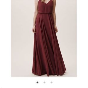 Jenny Yoo inesse dress, size 2, color hibiscus